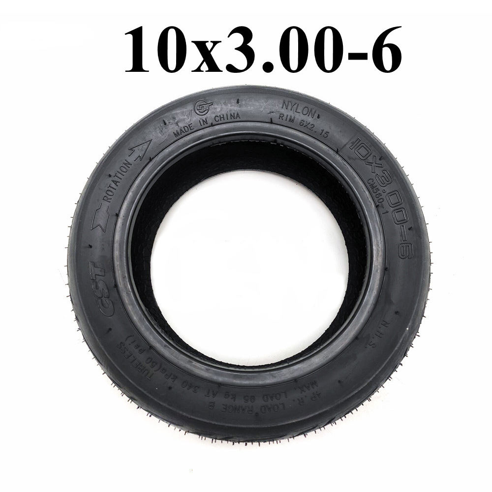 Superbsail Wholesale 10 Inch 10x3.0 Tire Inflatable Outer Tire With Tube Spare Parts 10x3.00 6 Vacuum Tires For Electric Scooter