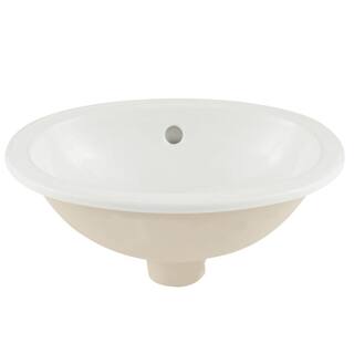 Barclay Products Lily Drop-In Bathroom Sink in White 4-525WH