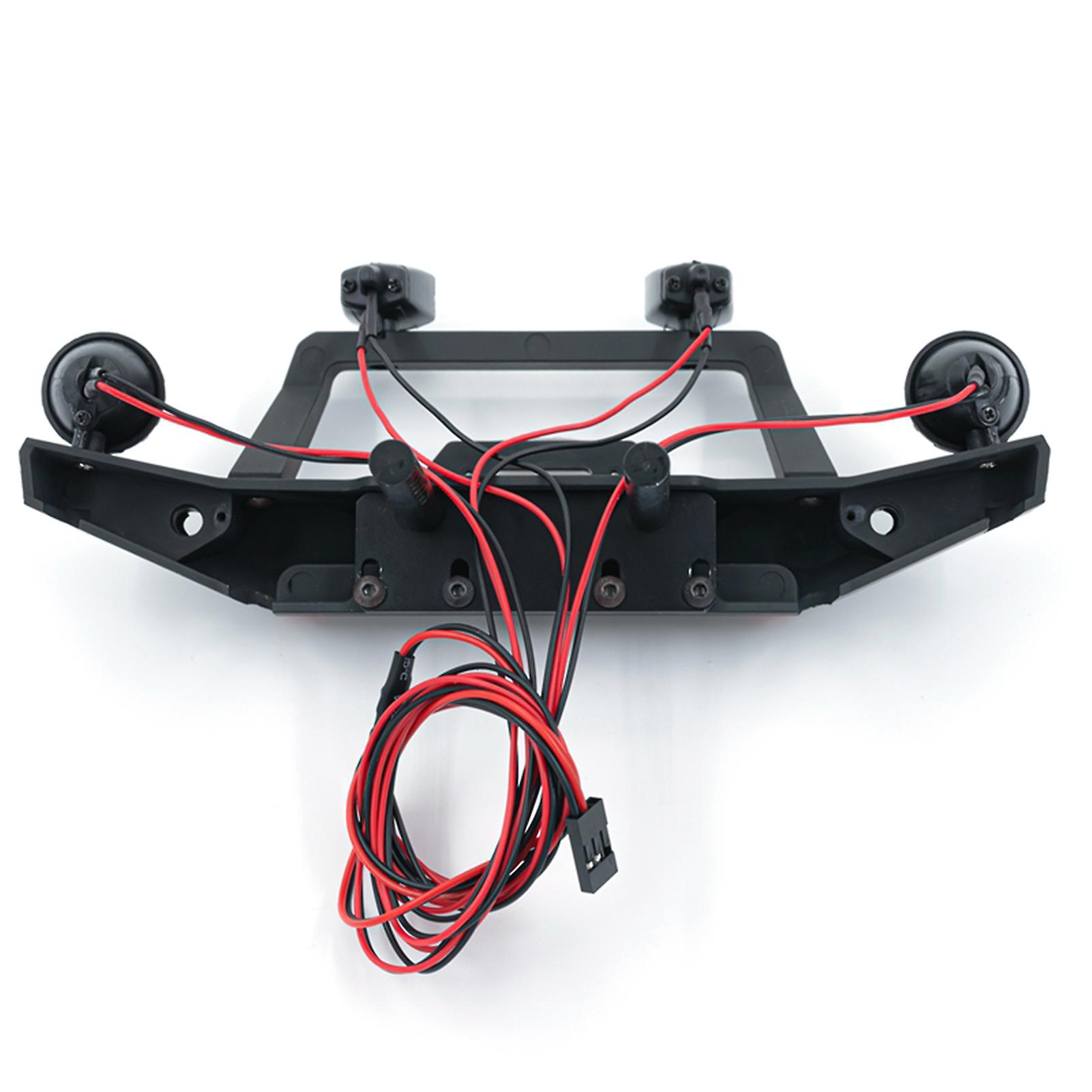 Aluminum Alloy Front Bumper Compatible With 1/10 Trx4 Axial Scx10 90046 Scx10 Iii Axi03007 Axi03003 Rc Car No.223336