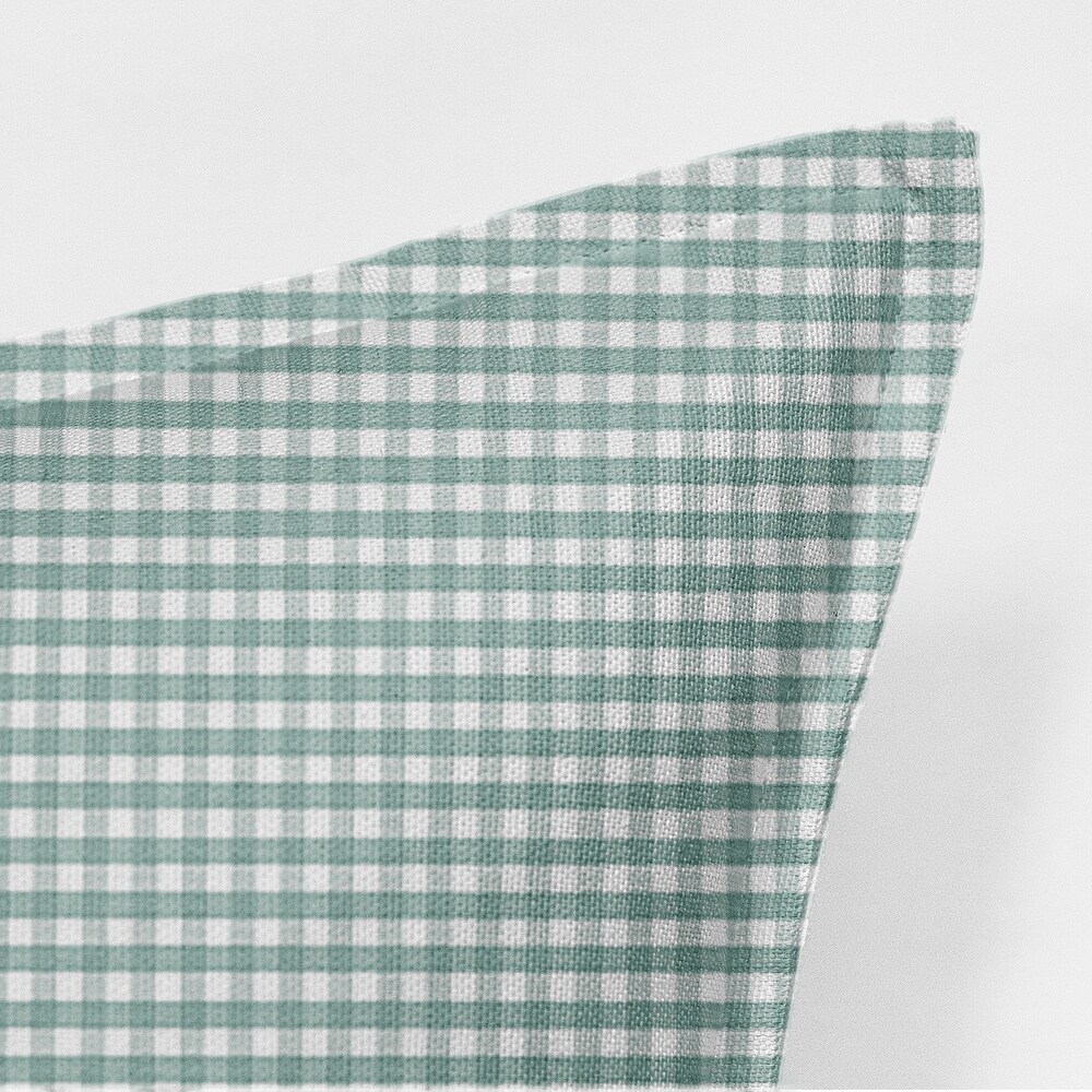 Rockton Check Aqua Comforter   Pillow Sham Set.