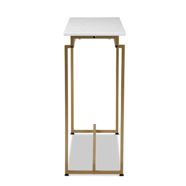 Silver Orchid Coleman Modern and Contemporary Console Table