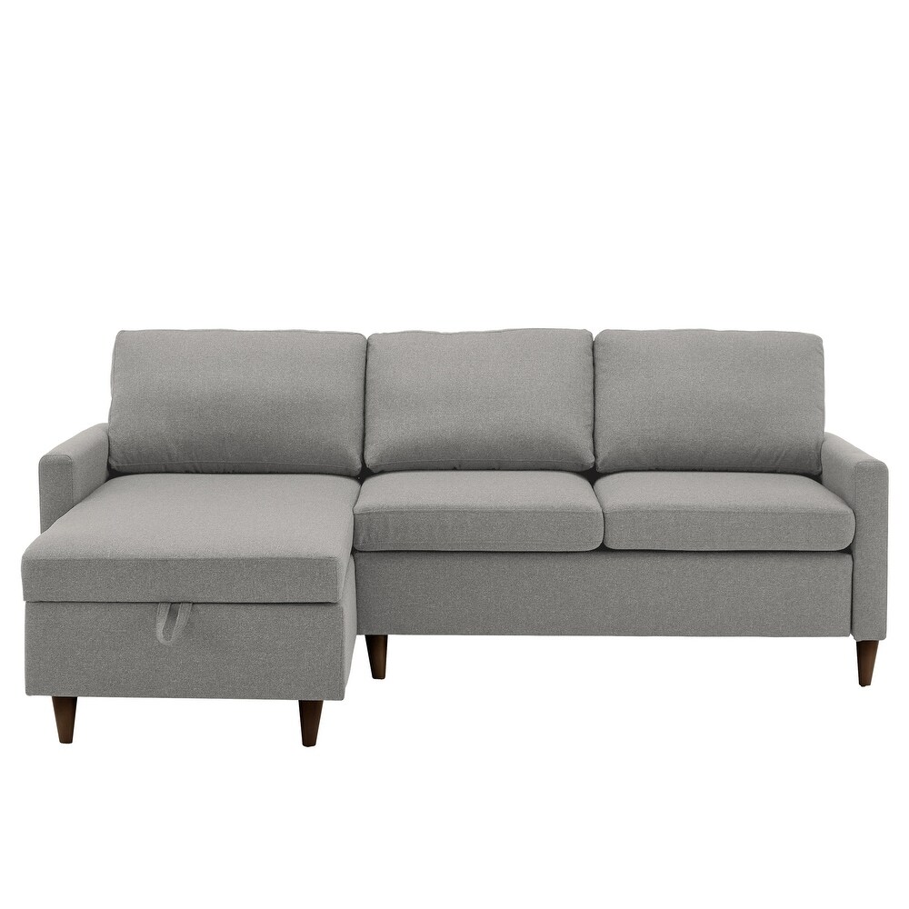 Parker L shaped Sofa with Storage Chaise by iNSPIRE Q Modern