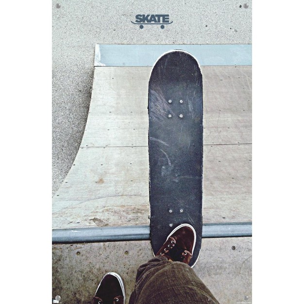 Trends International Skateboarding Drop In Unframed Wall Poster Prints