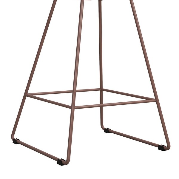 CosmoLiving by Cosmopolitan Ellis 24 inch Metal Counter Height Bar Stool