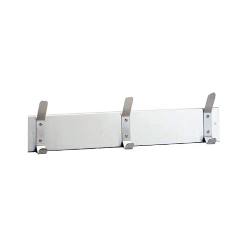 Bobrick B-232x24 Coat and Hat Hook Strip， Satin Finish