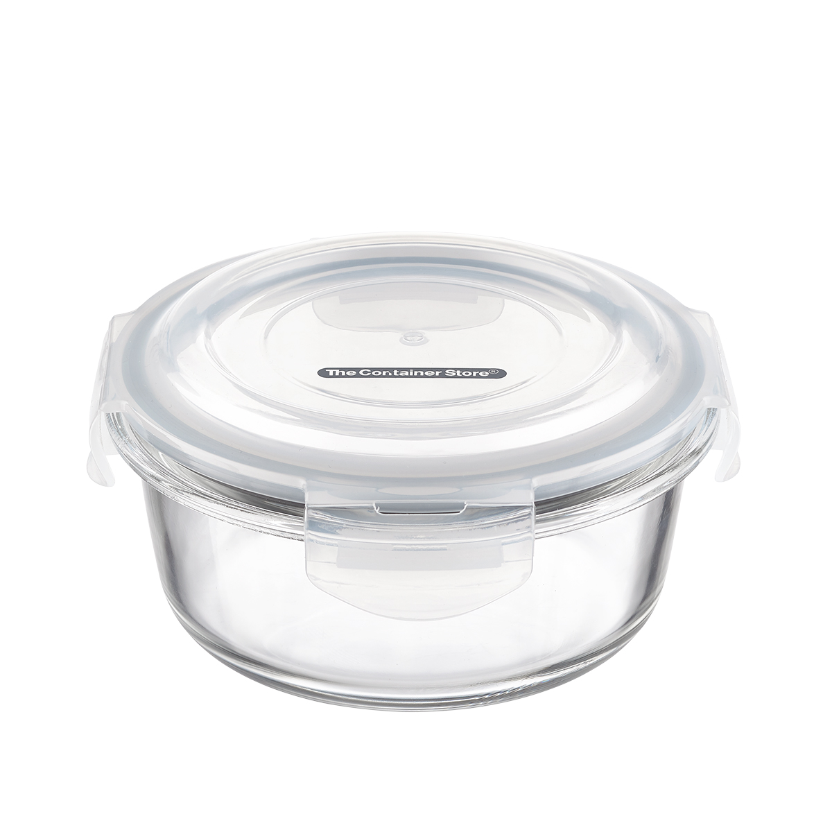 Borosilicate Glass Round Food Storage