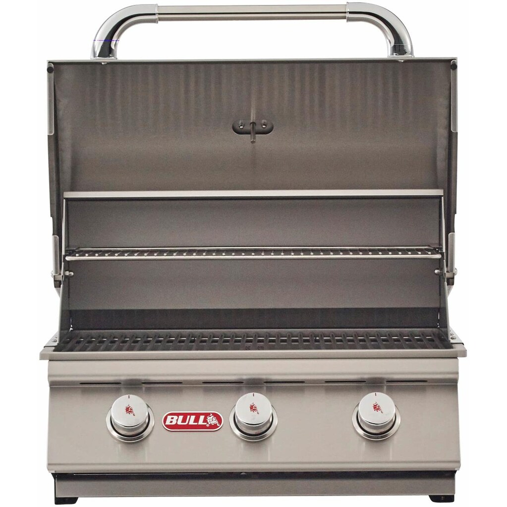 Bull Steer Premium 25-Inch 3-Burner Built-In Natural Gas Grill