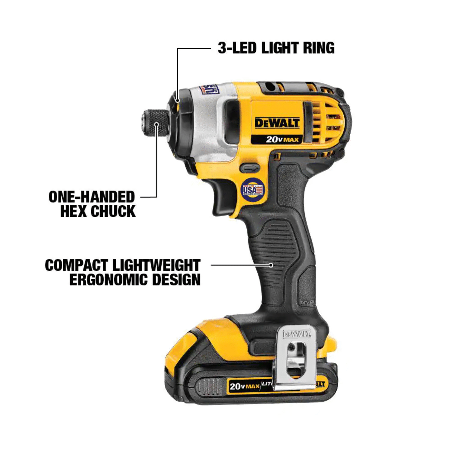 Dewalt 20-Volt Max Cordless Drill/Impact Combo Kit (2-Tool) with (2) 20-Volt 1.3Ah Batteries， Charger and Reciprocating Saw (DCK240C2DCS380B)