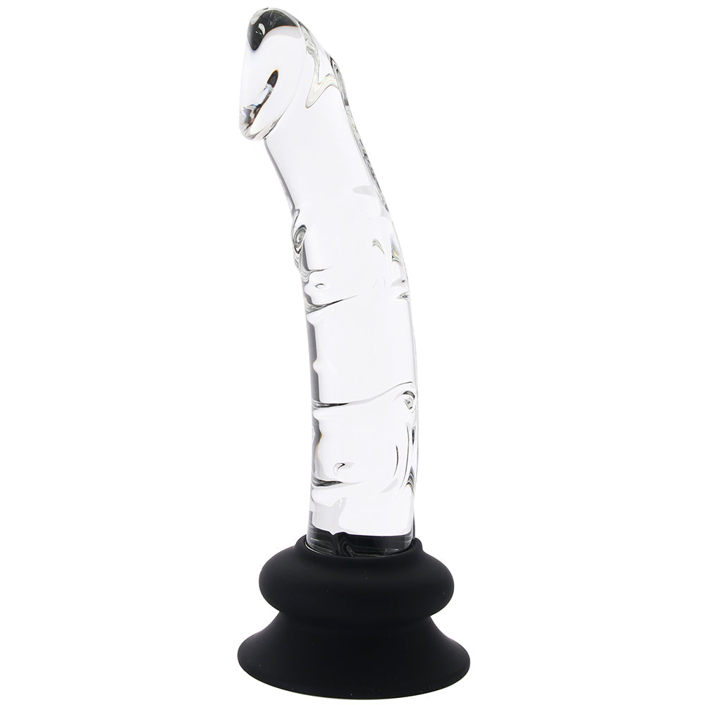 Pleasure Crystals 7 Inch Glass Dildo