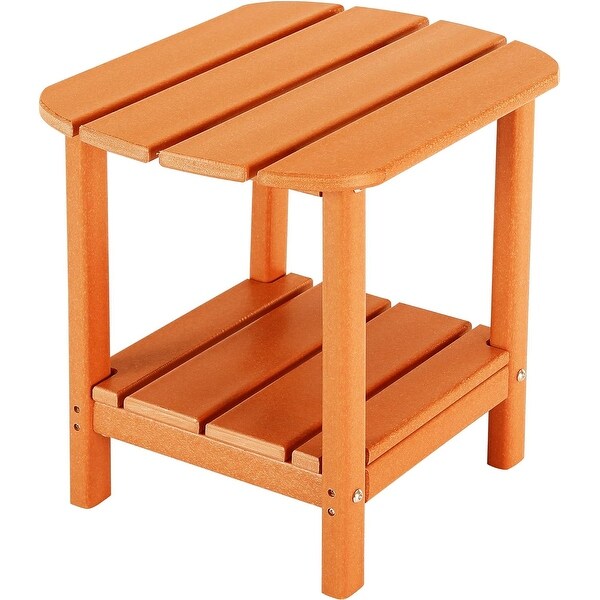 Double Adirondack Side Table，Outdoor Side Tables