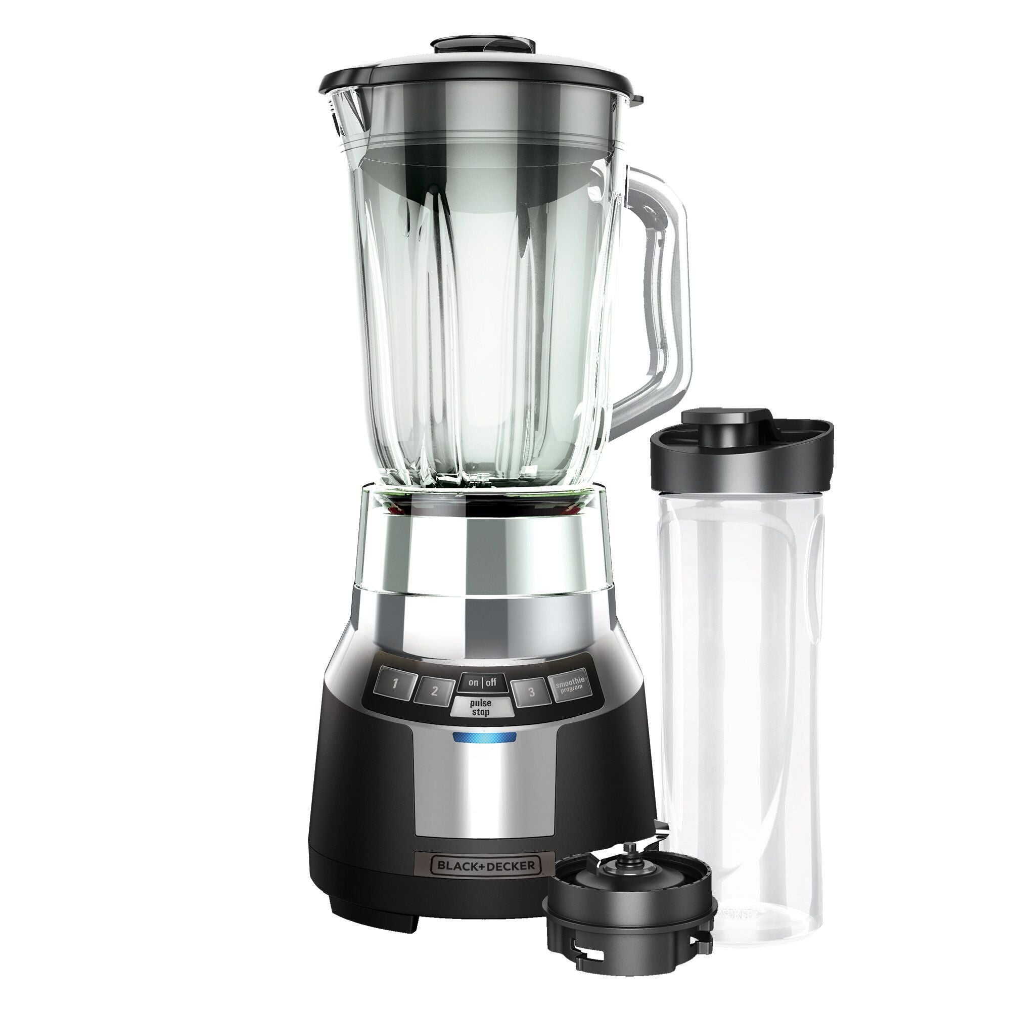 FusionBlade Digital Blender With Personal Smoothie Jar