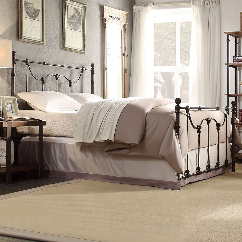 HomeVance Lomita Metal Bed Frame