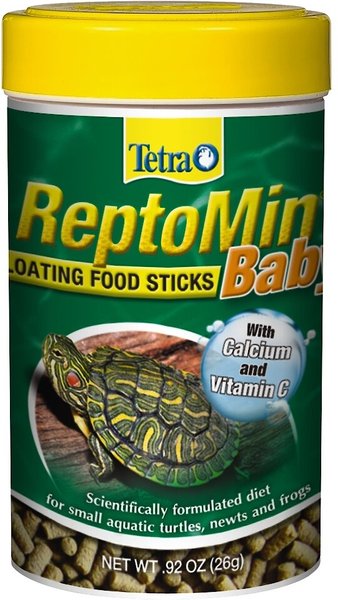 Tetra ReptoMin Baby Floating Sticks Turtle and Amphibian Food