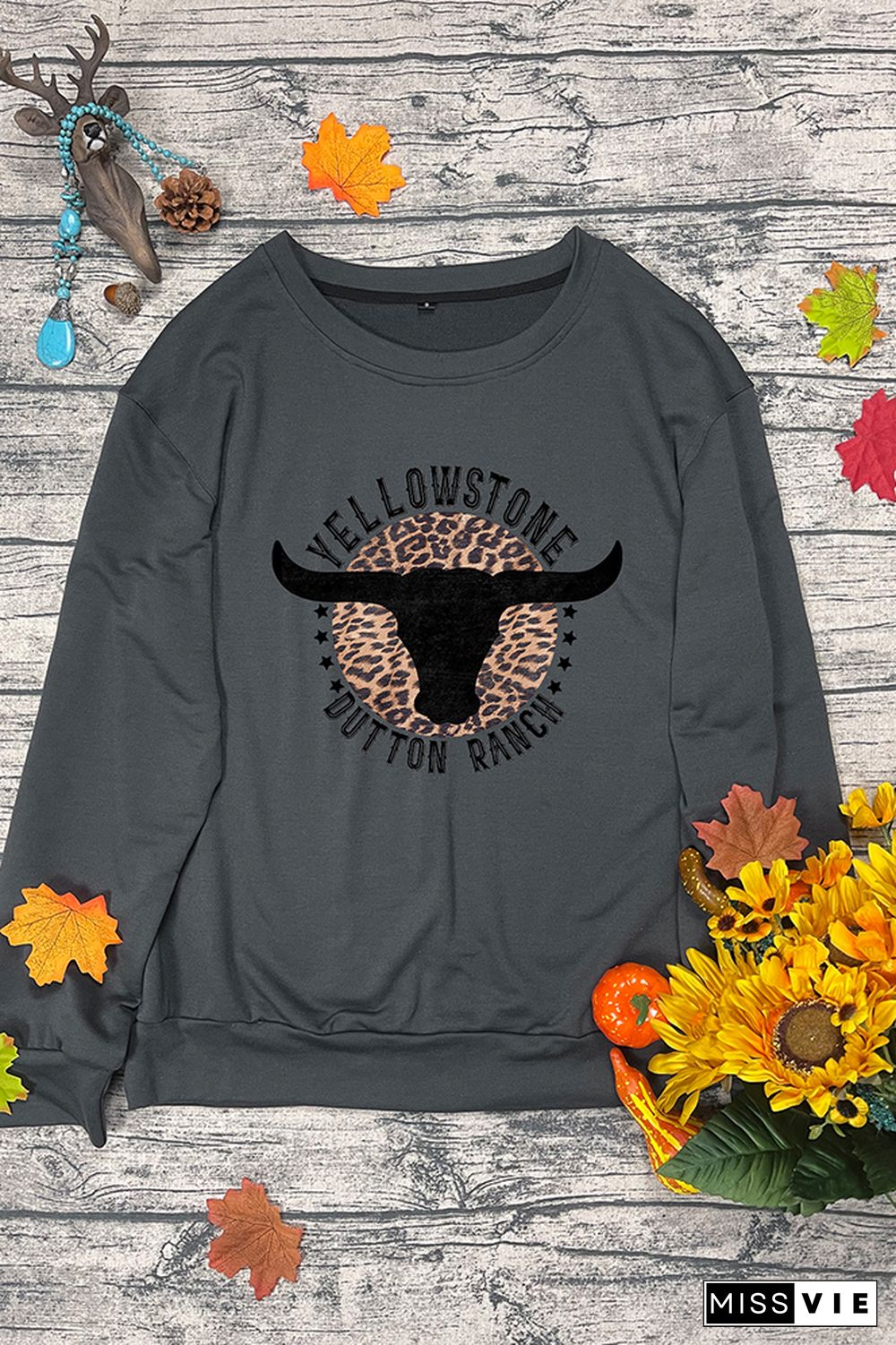 Yellowstone Dutton Ranch Pullover Longsleeve Sweatshirt Wholesale