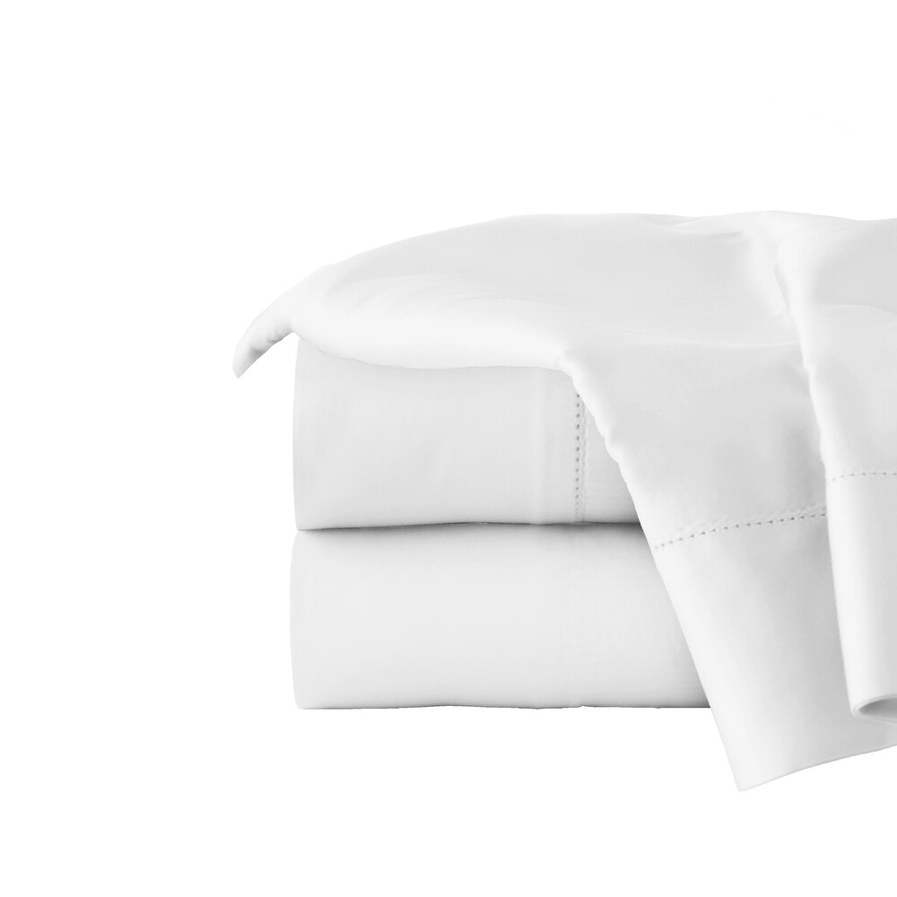 Pointehaven 410 Thread Count Cotton Oversized Bed Sheet Set