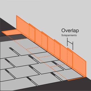 Gibraltar Building Products 8 in. x 8 in. Galvanized Steel Preformed Flashing Shingle (100-Pack) 4X4X8-100