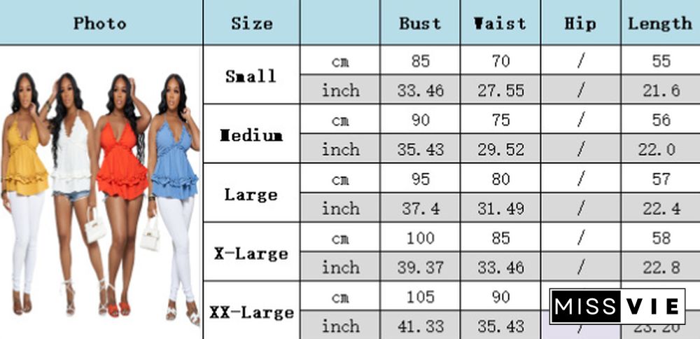 Summer Fungus Edge Solid Color Casual Camisole