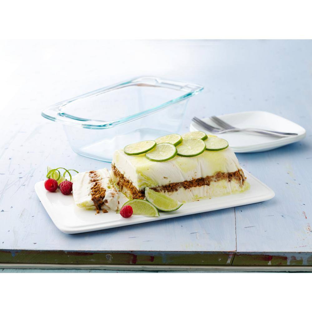 Pyrex Easy Grab 1.5 qt. Rectangle Glass Baker 1090991