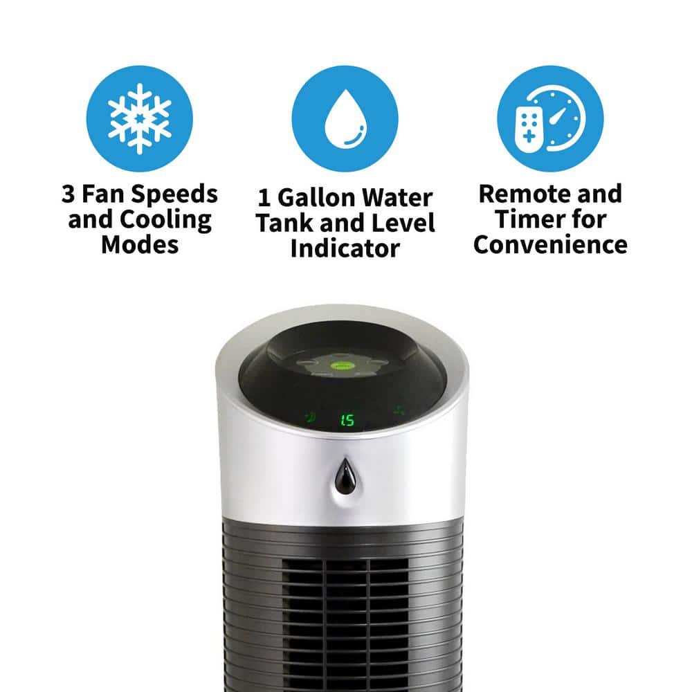 Luma Comfort 250 CFM 3Speed 2In1 Compact Design Evaporative Cooler