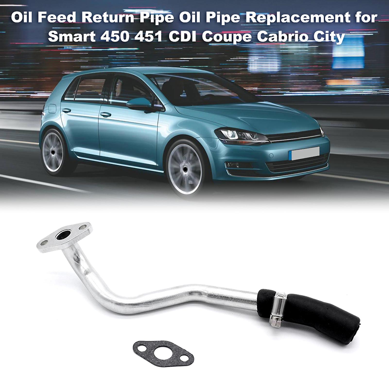 Oil Feed Return Pipe Oil Pipe Replacement For Smart 450 451 Cdi Coupe Cabrio City