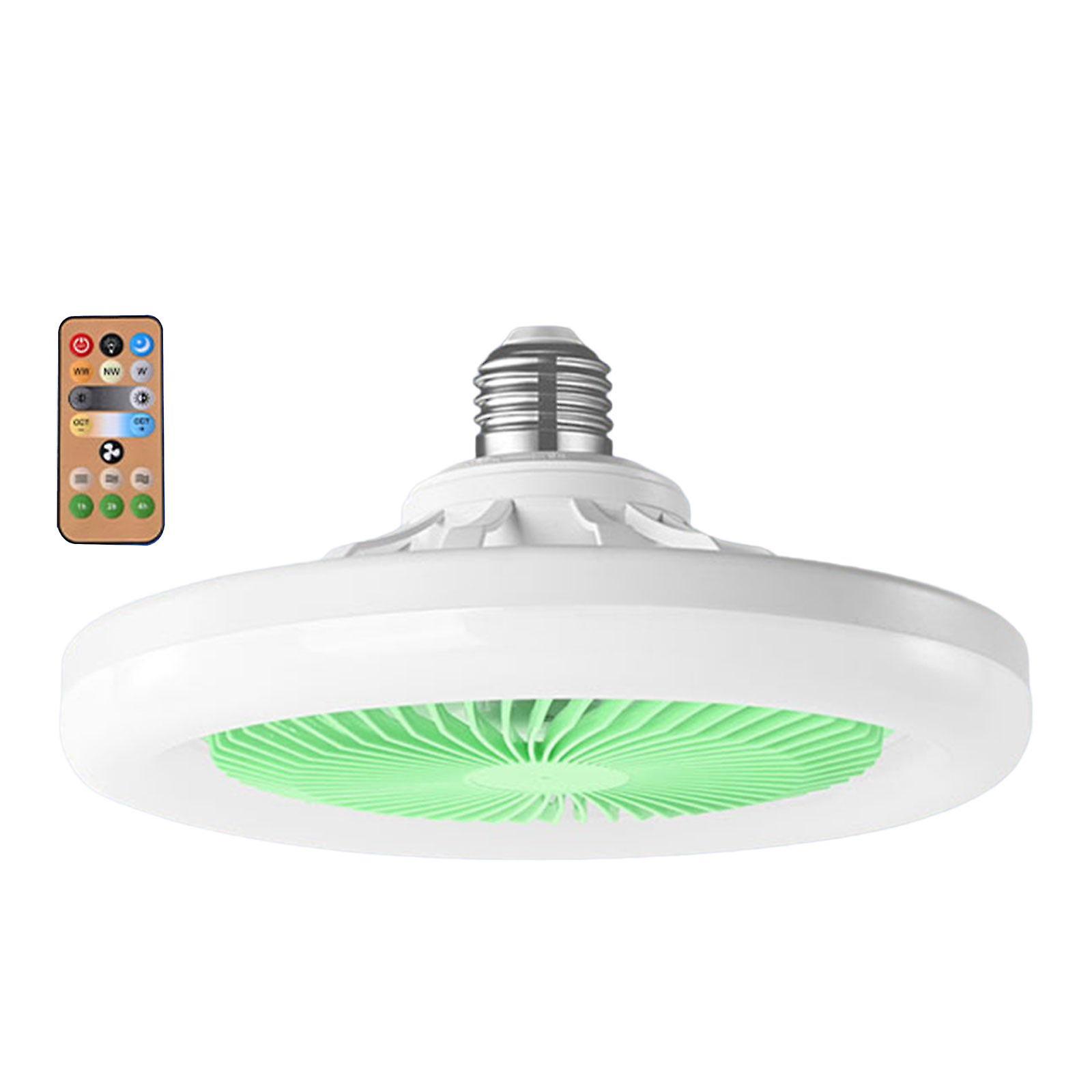 Ceiling Fan Light E27 Base Ceiling Lights Led Ceiling Fan With Light Fixture Green