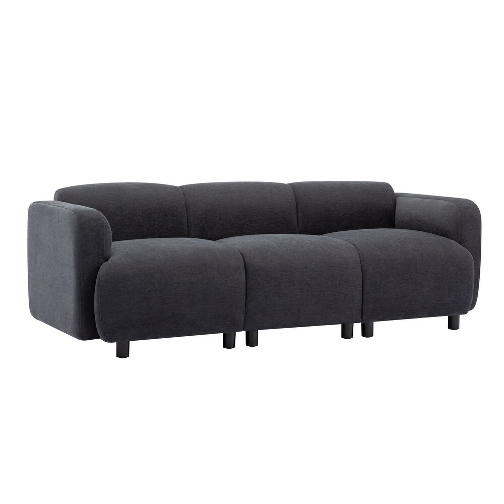 Modern 3 seat Cloud Sofa  Livingroom Deep Sofa Sectional Couch