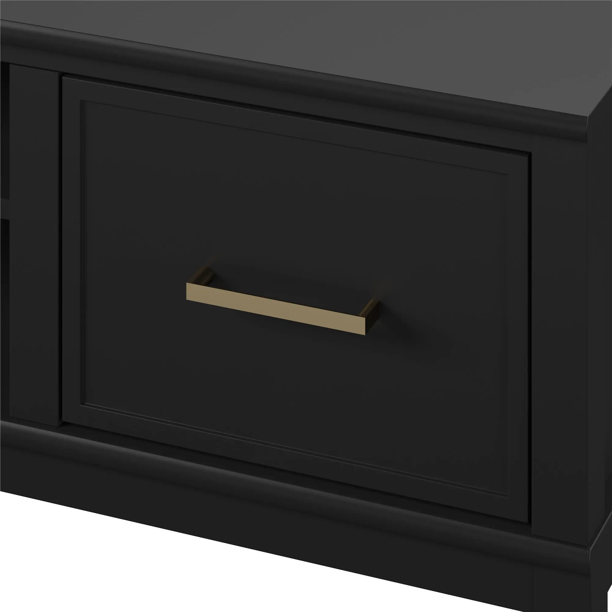 Westerleigh Black 65 TV Stand