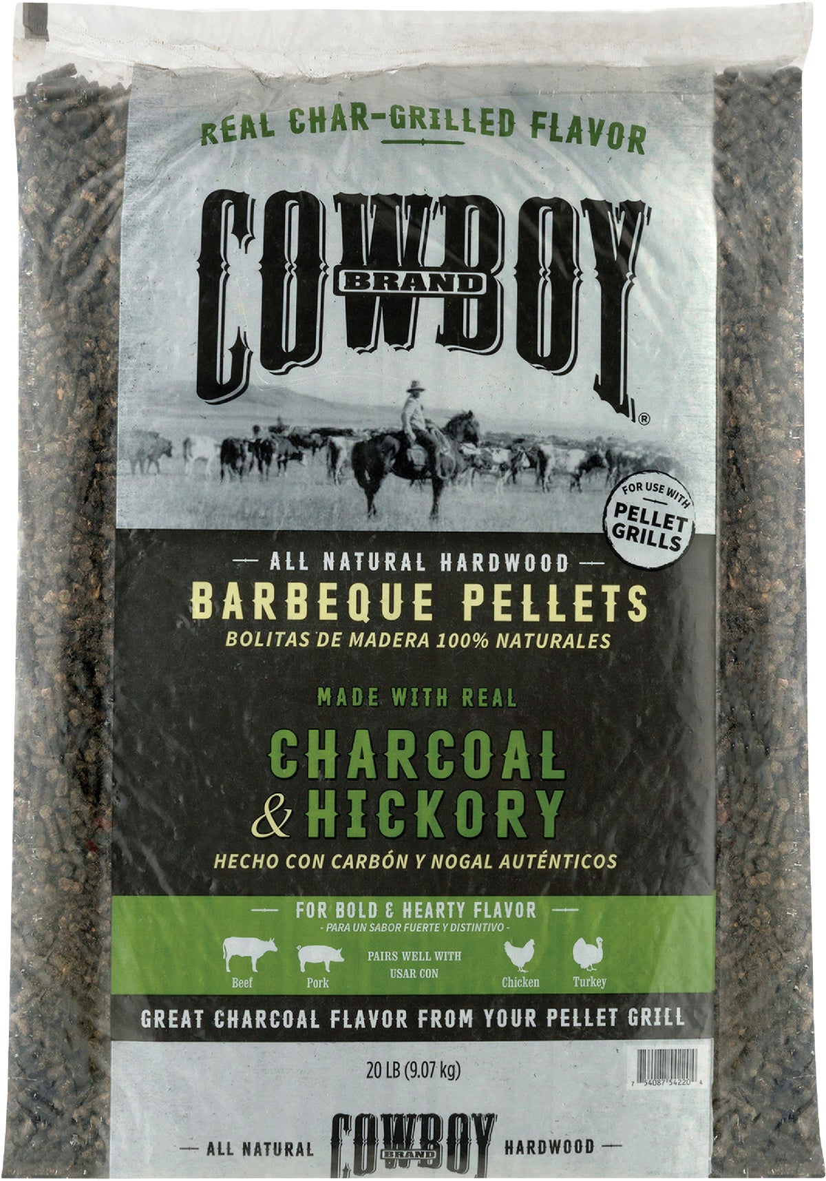 Cowboy Charcoalamp Wood Pellets