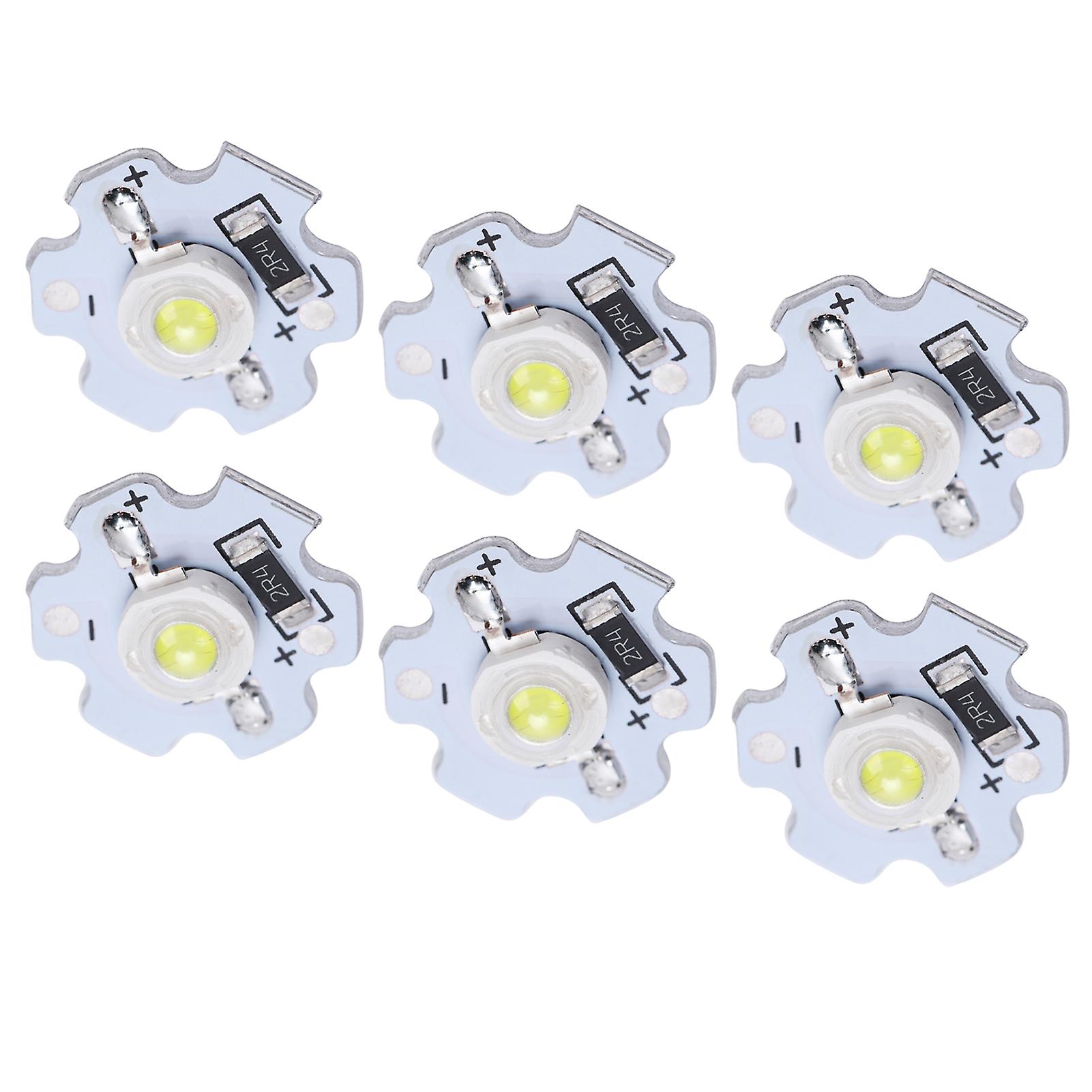 25pcs 5v Led Chips 200lm 3w High Power Led Lamp Beads For Diy Lighting Fixturescold White 10000k