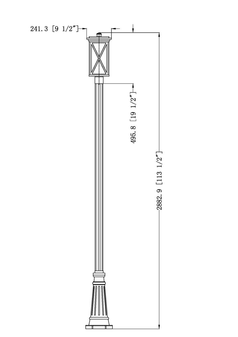 Z-Lite 583PHBR519PBK