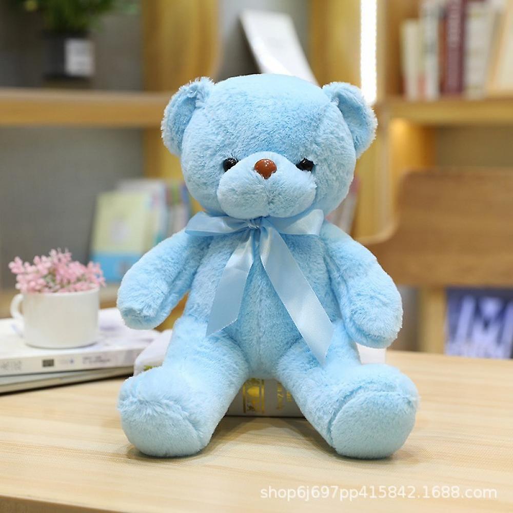 Teddy Bear Stuffed Animals， 13.8 Inch Soft Cuddly Stuffed Plush Teddy Bear， Cute Plush Toys For Birthday Christmas New Year Valentines Day Wedding Par