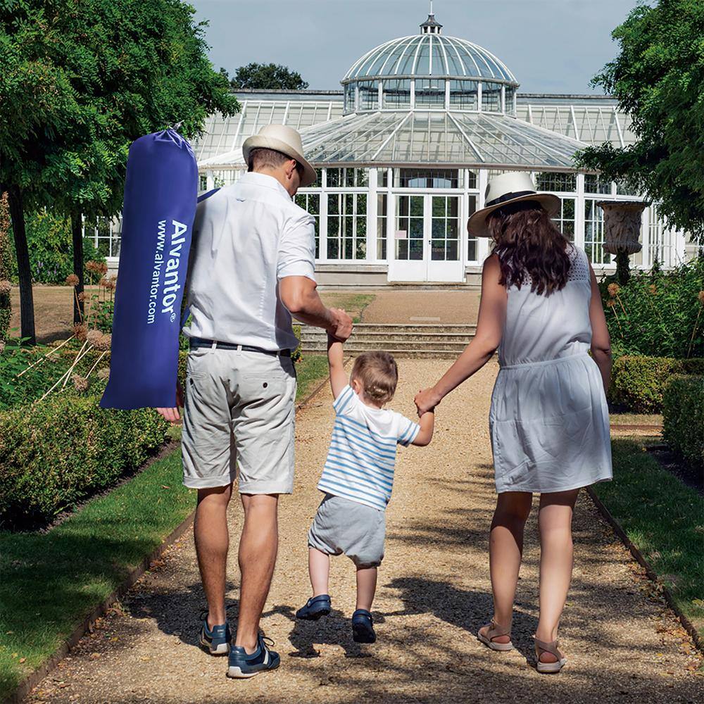 Alvantor 84 in. x 84 in. x 44 in. Navy Instant Pop Up Portable Play Yard Canopy Tent Kids Playpen Lightweight No Waterproof 8051