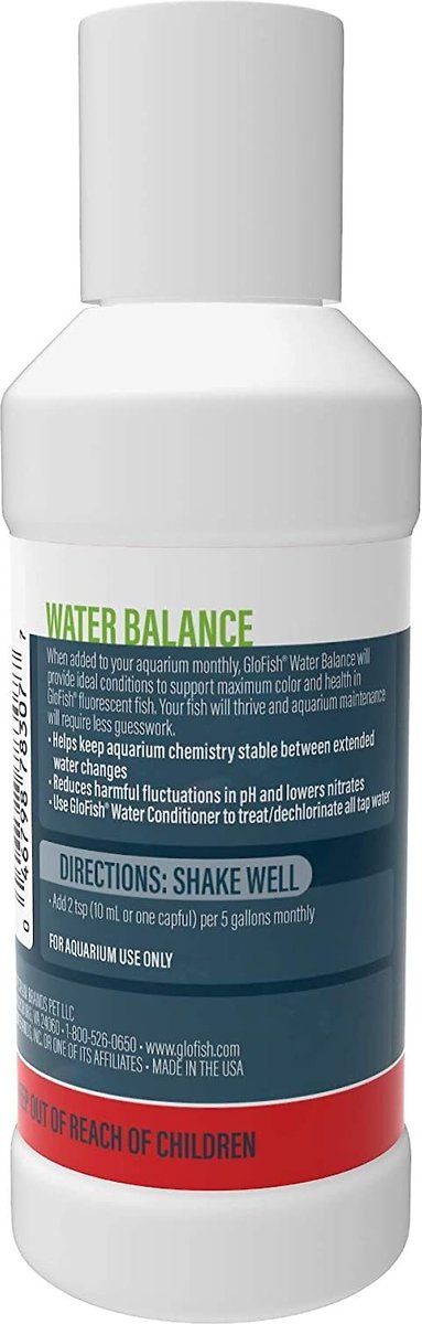 GloFish Water Balance Aquarium Water Conditioner， 4-oz bottle