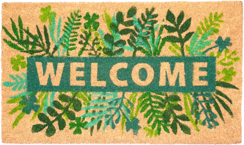 Fern Welcome Doormat