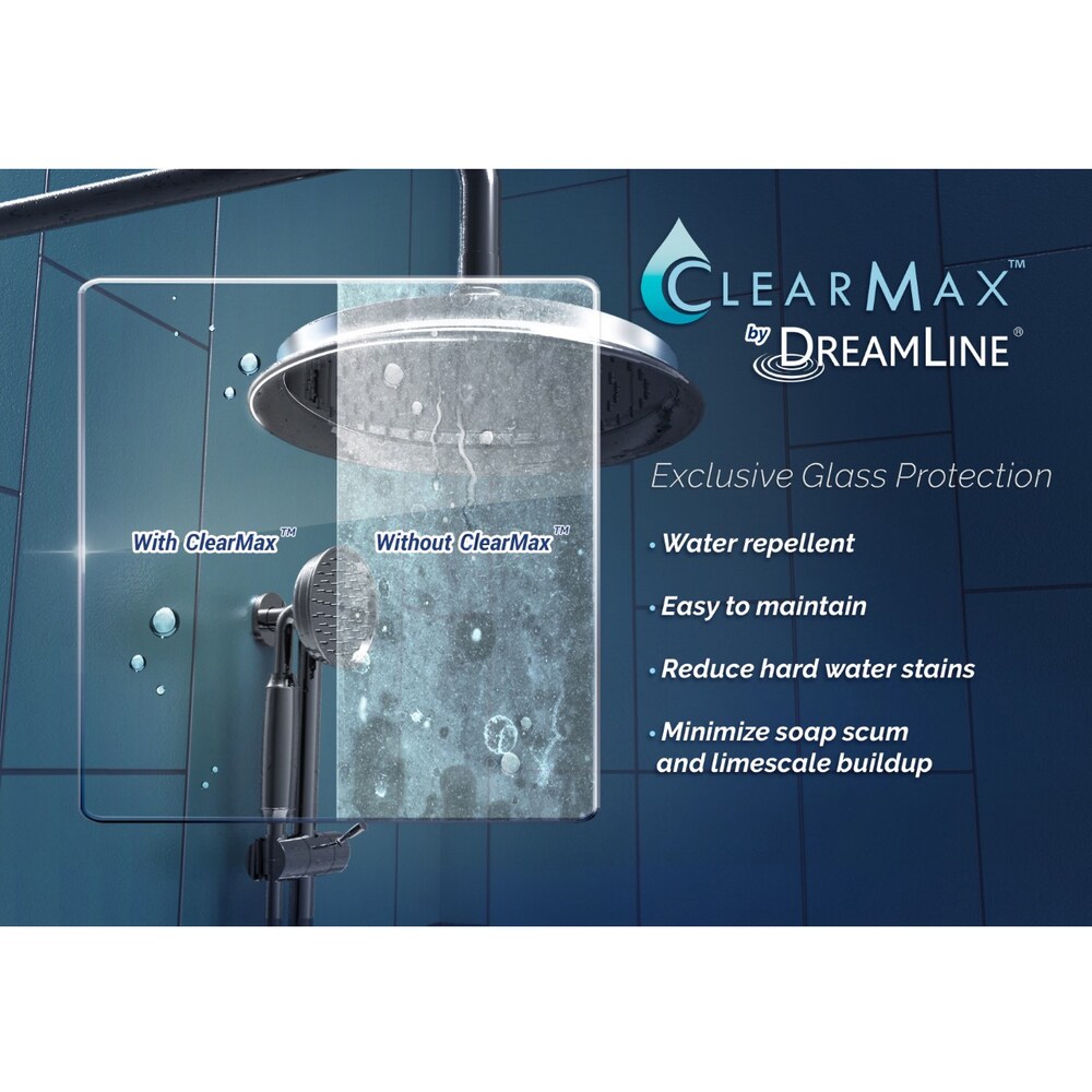 DreamLine Prism Lux 38 in. x 38 in. x 74 3/4 in. H Hinged Shower Enclosure and Shower Base Kit   38\