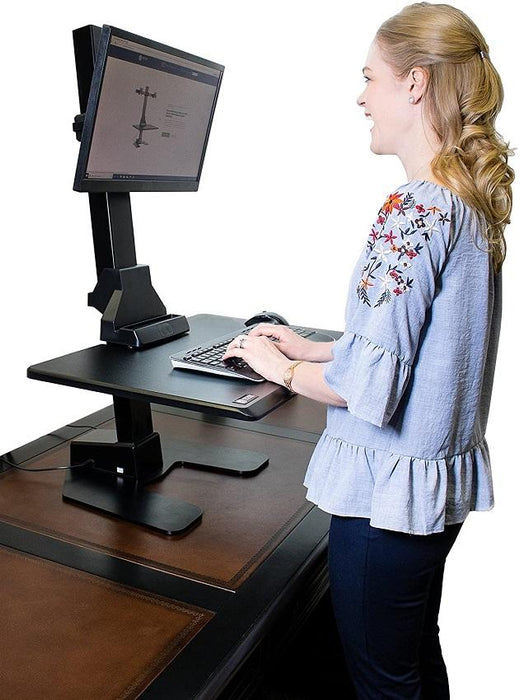 Star Ergonomics Electric SitStand Workstation SE04E1WB Motor Driven