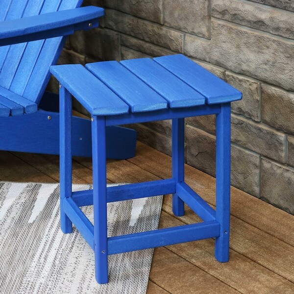 Sunnydaze AllWeather Outdoor Side Table