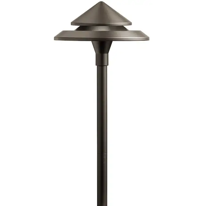 Kichler 200-Lumen 3-Watt Olde Bronze Low Voltage Hardwired LED Outdoor Path Light