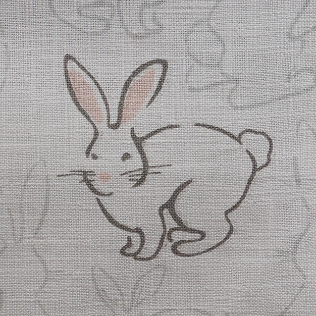 Split P Bunnies Table Runner 15x72