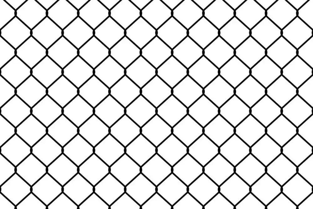 Low price galvanized chain link fence diamond wire mesh Factory Game Fence