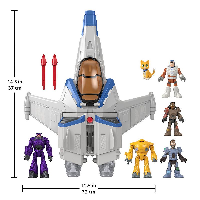 Disney / Pixar's Lightyear Fisher-Price Lights and Sounds Spaceship and Figure Set