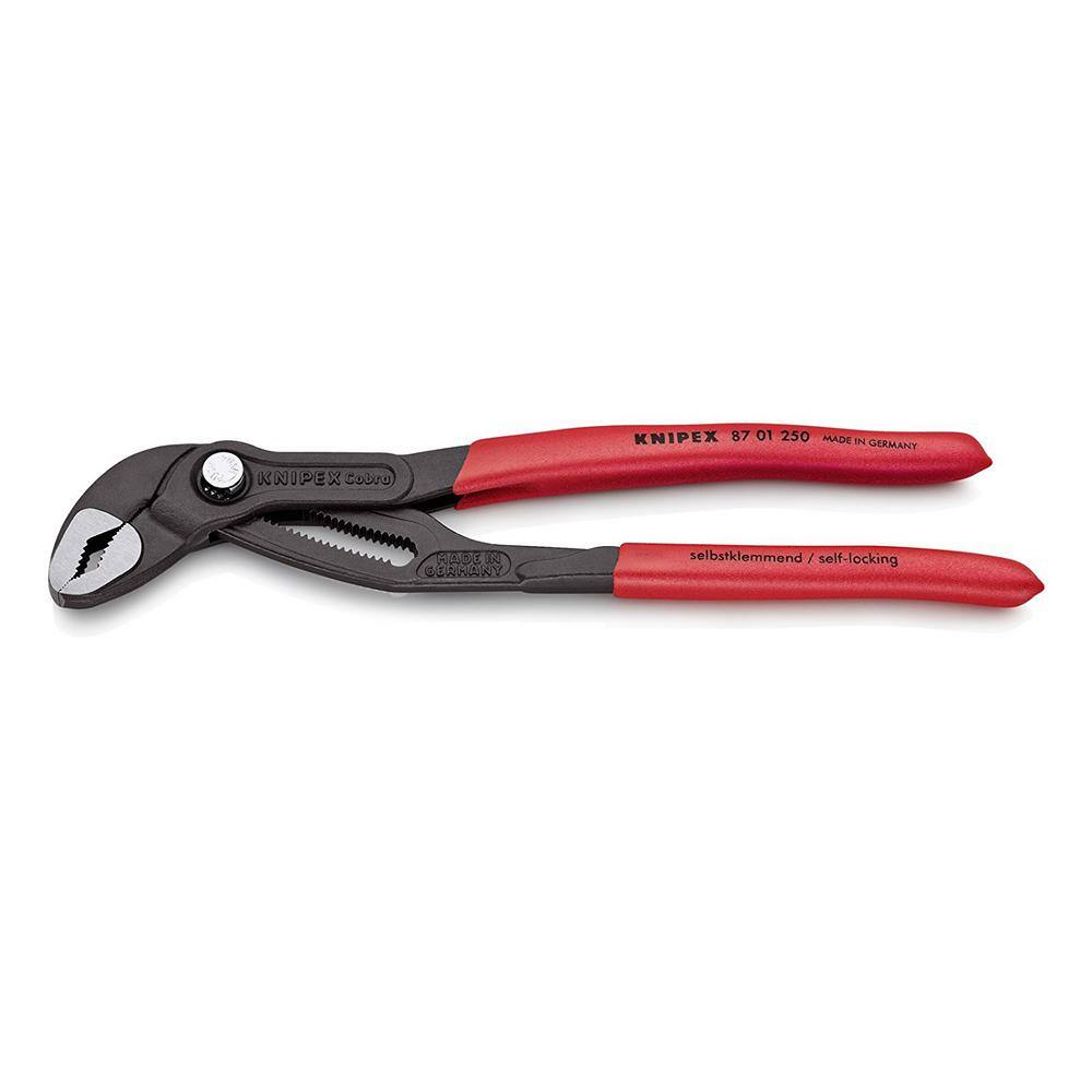 KNIPEX 12 in. Cobra Box Joint Pliers Set with Storage Pouch (3-Piece) 9K 00 80 122 US