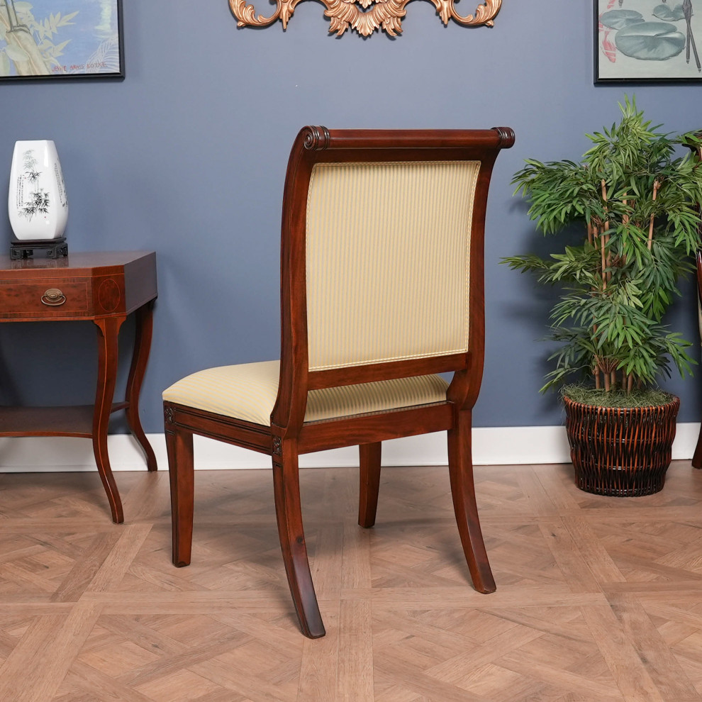 Regency Upholstered Side Chair   Traditional   Dining Chairs   by Niagara Furniture  Houzz