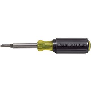 Klein Tools 5-in-1 ScrewdriverNut Driver- Cushion Grip Handle 32476