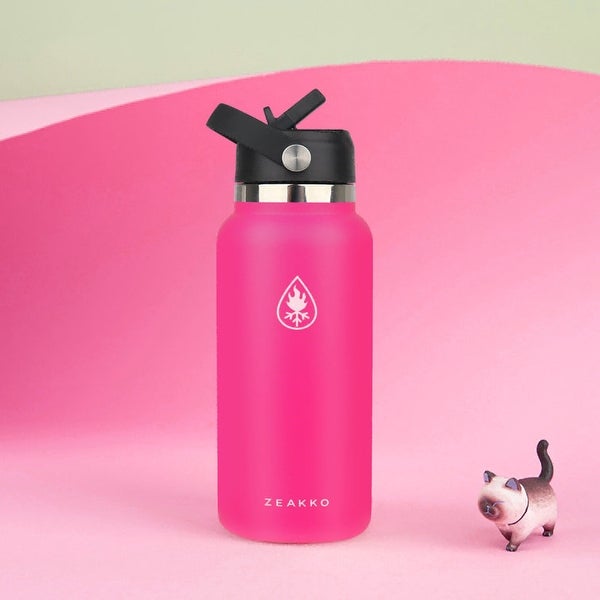 32oz Water Bottle Vacuum Insulated Double Wall Tumbler