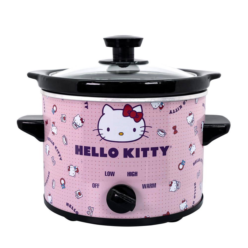 Uncanny Brands 2 Qt. Pink Hello Kitty Slow Cooker SC2-KIT-HK1