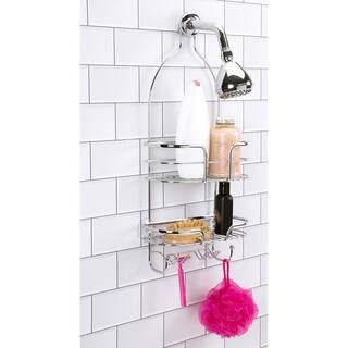 Bath Bliss Oval Wire Shower Caddy - Holland -CHR 23385-CHR