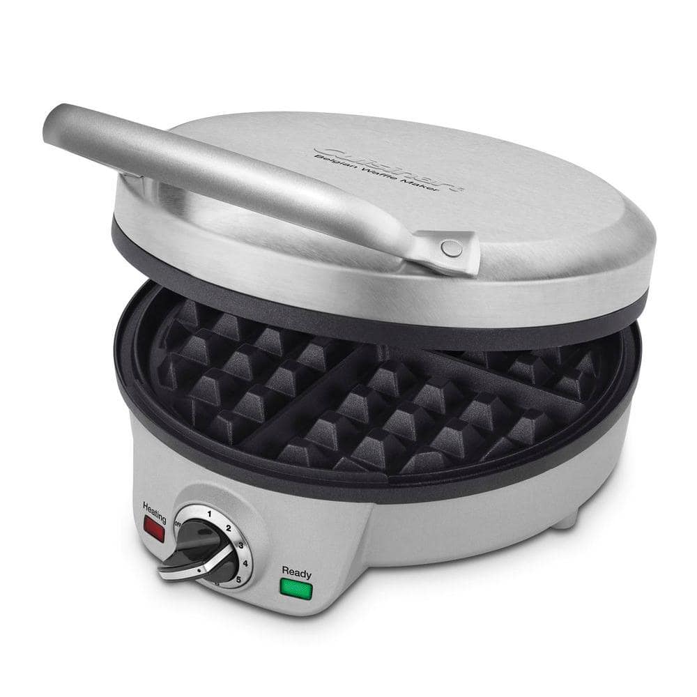 Cuisinart Single Waffle Stainless Steel Belgian Waffle Maker WAF200