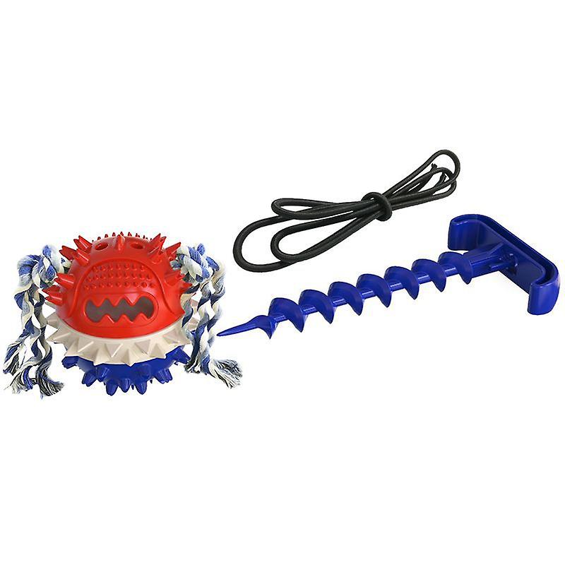 Outdoor strong pulling ball dog toy