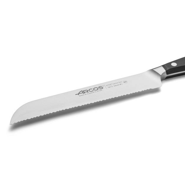 Arcos Manhattan Serrated Bread Knife Black